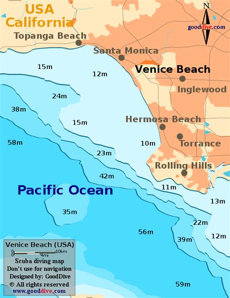 map of venice beach ca.